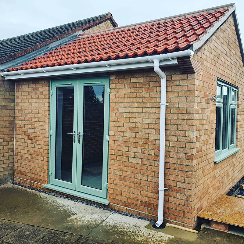 extension project for a Norfolk property